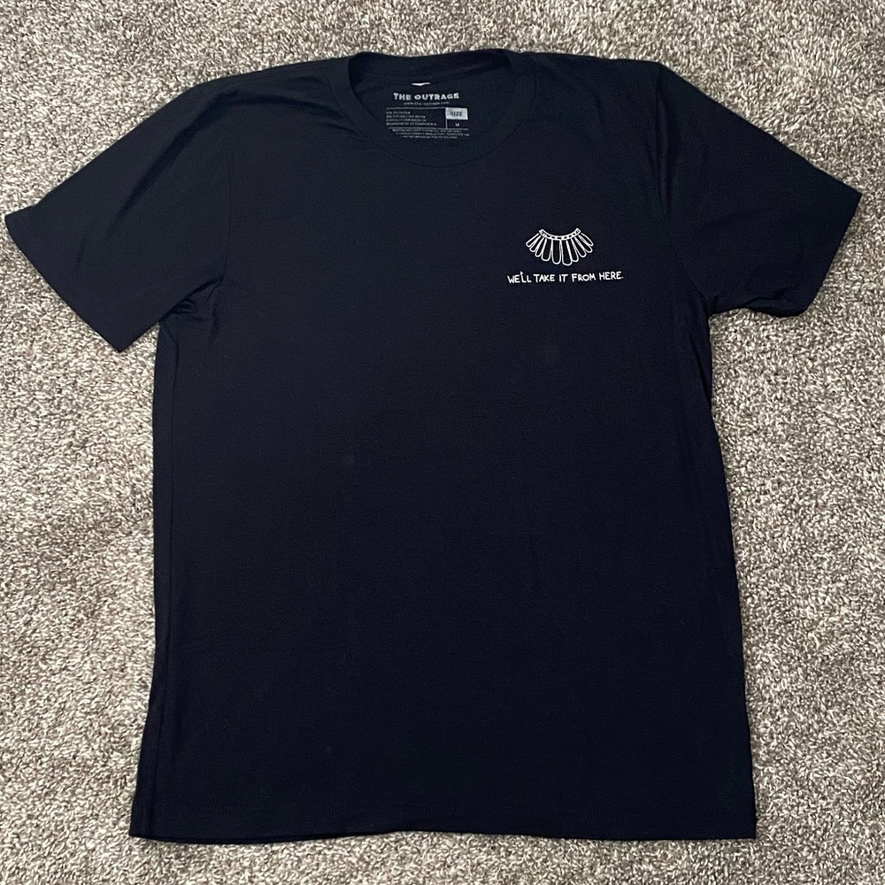The Outrage Black T-Shirt
